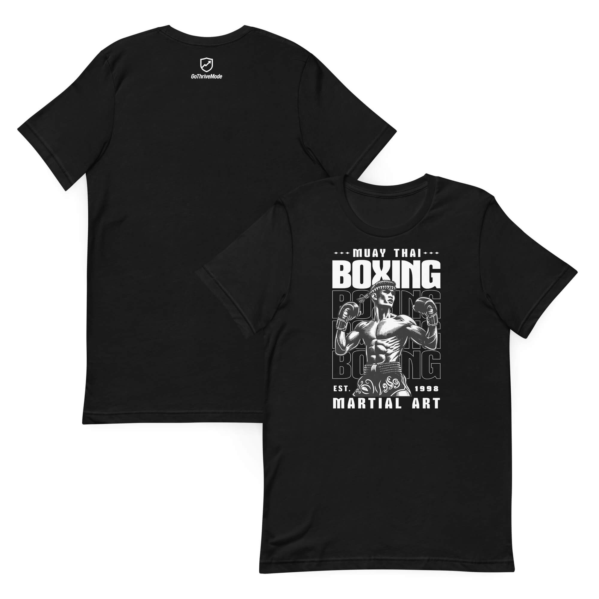 Unisex "Muay Thai Boxing" Soft Cotton Tee