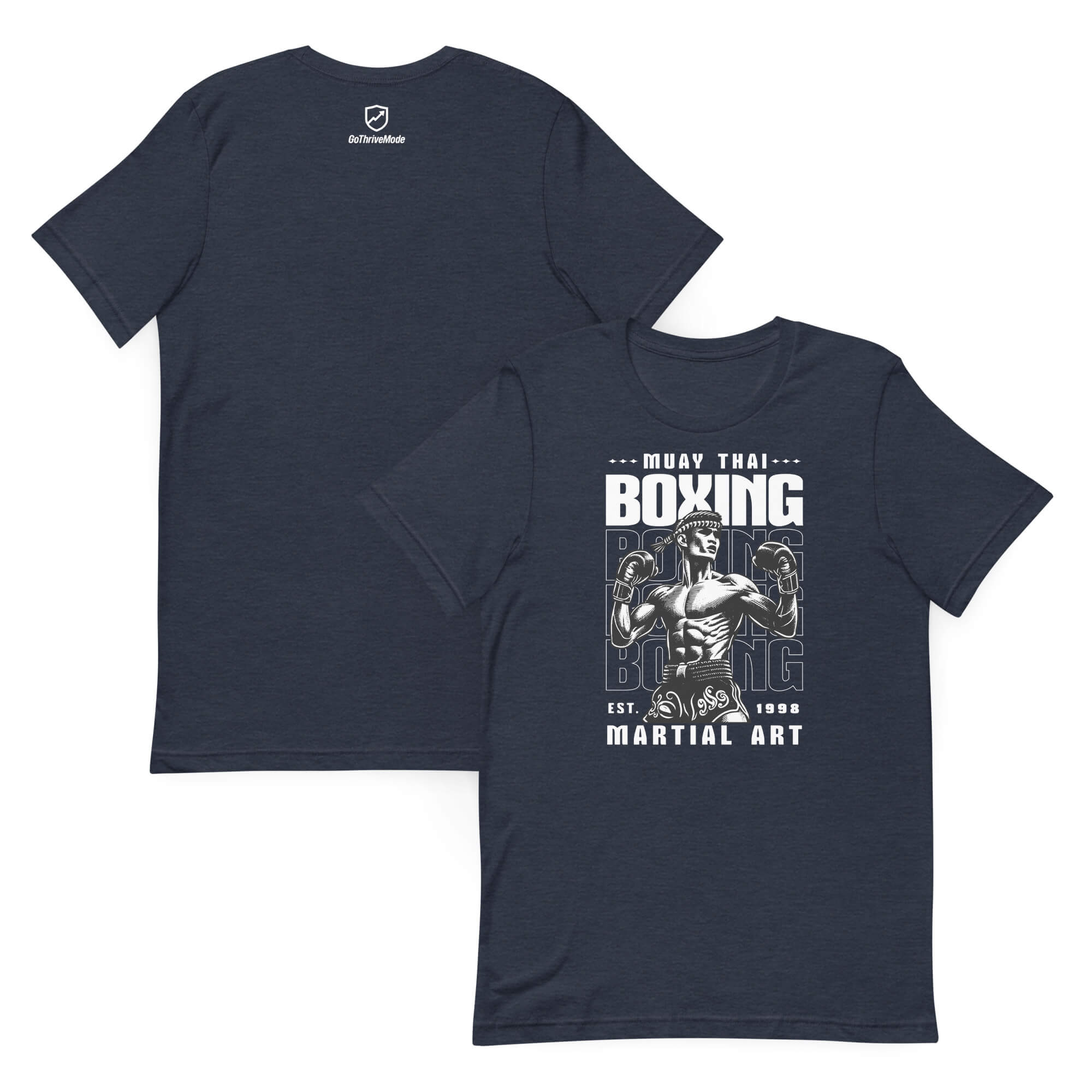 Unisex "Muay Thai Boxing" Soft Cotton Tee