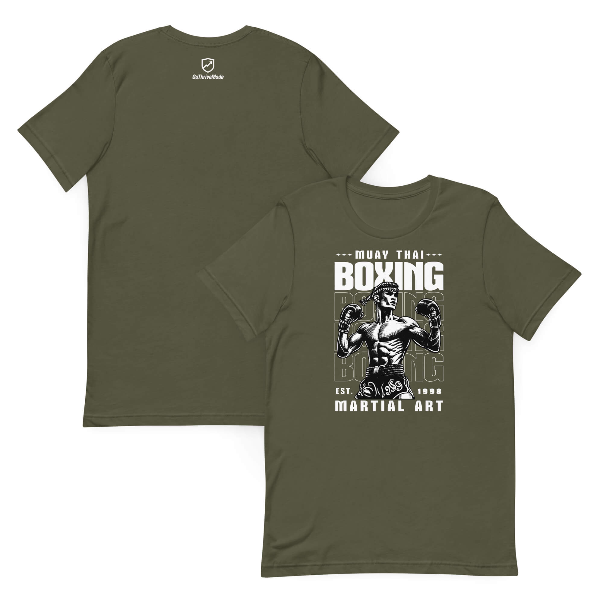 Unisex "Muay Thai Boxing" Soft Cotton Tee