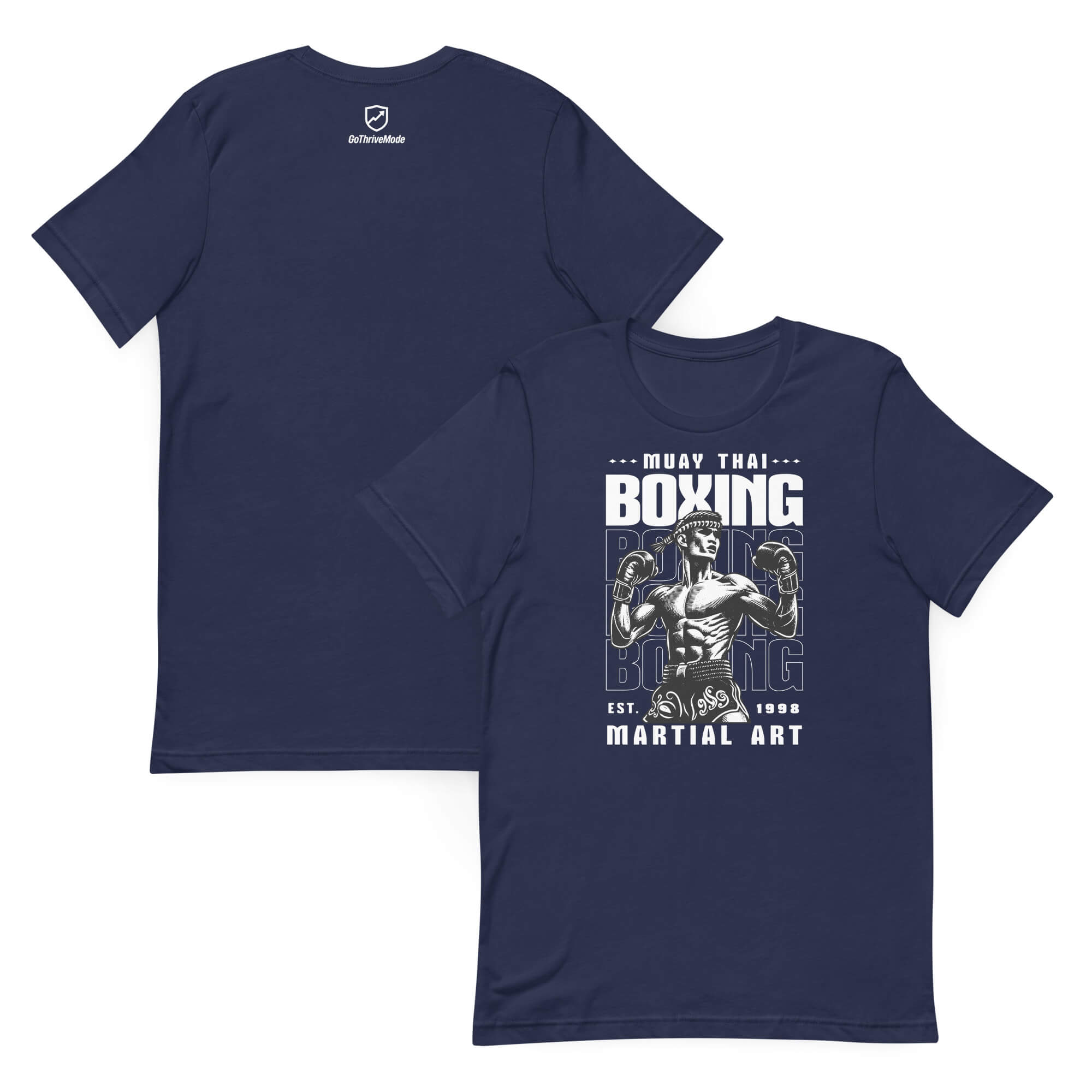Unisex "Muay Thai Boxing" Soft Cotton Tee